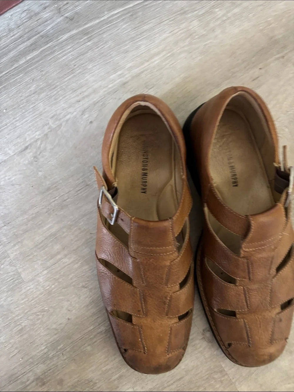 Johnston & Murphy premium tan